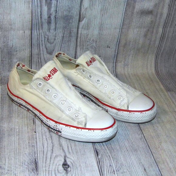 CONVERSE Chuck Taylor All Star OX Floral/Off White Sneakers Womens Size 8.5 - Picture 1 of 8